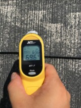 屋根施工前　温度計測