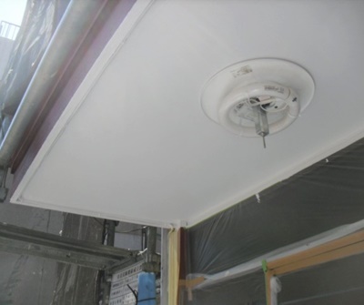 軒天施工完了 f0188f5717944542b0a8668e77a45def13